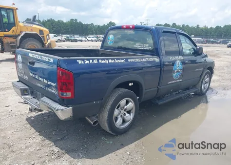 2004 Dodge Ram 1500 Slt/Laramie из США, поврежденный, VIN 1D7HA18D54S692561